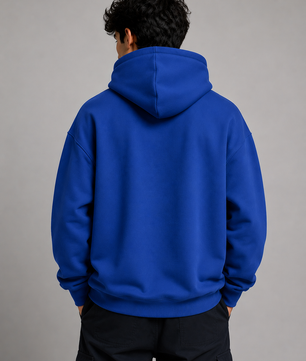 Royal Blue Oversized Hoodie