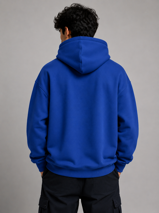 Royal Blue Oversized Hoodie