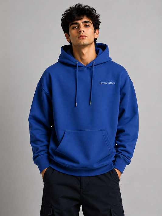 Royal Blue Oversized Hoodie
