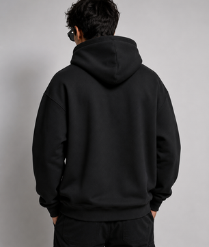 Black Oversized Hoodie