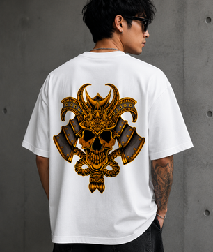 Japanese Samurai Skull