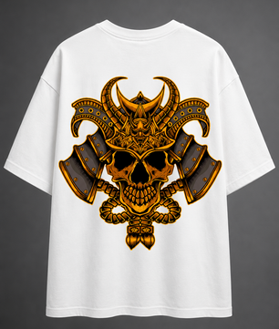 Japanese Samurai Skull