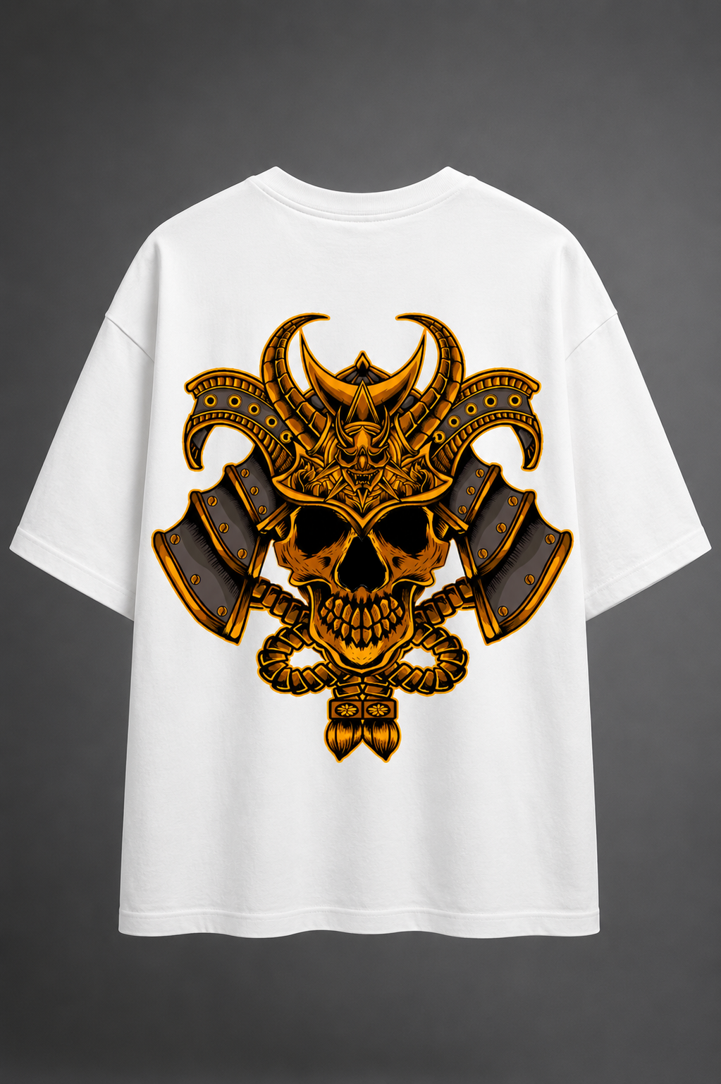 Japanese Samurai Skull