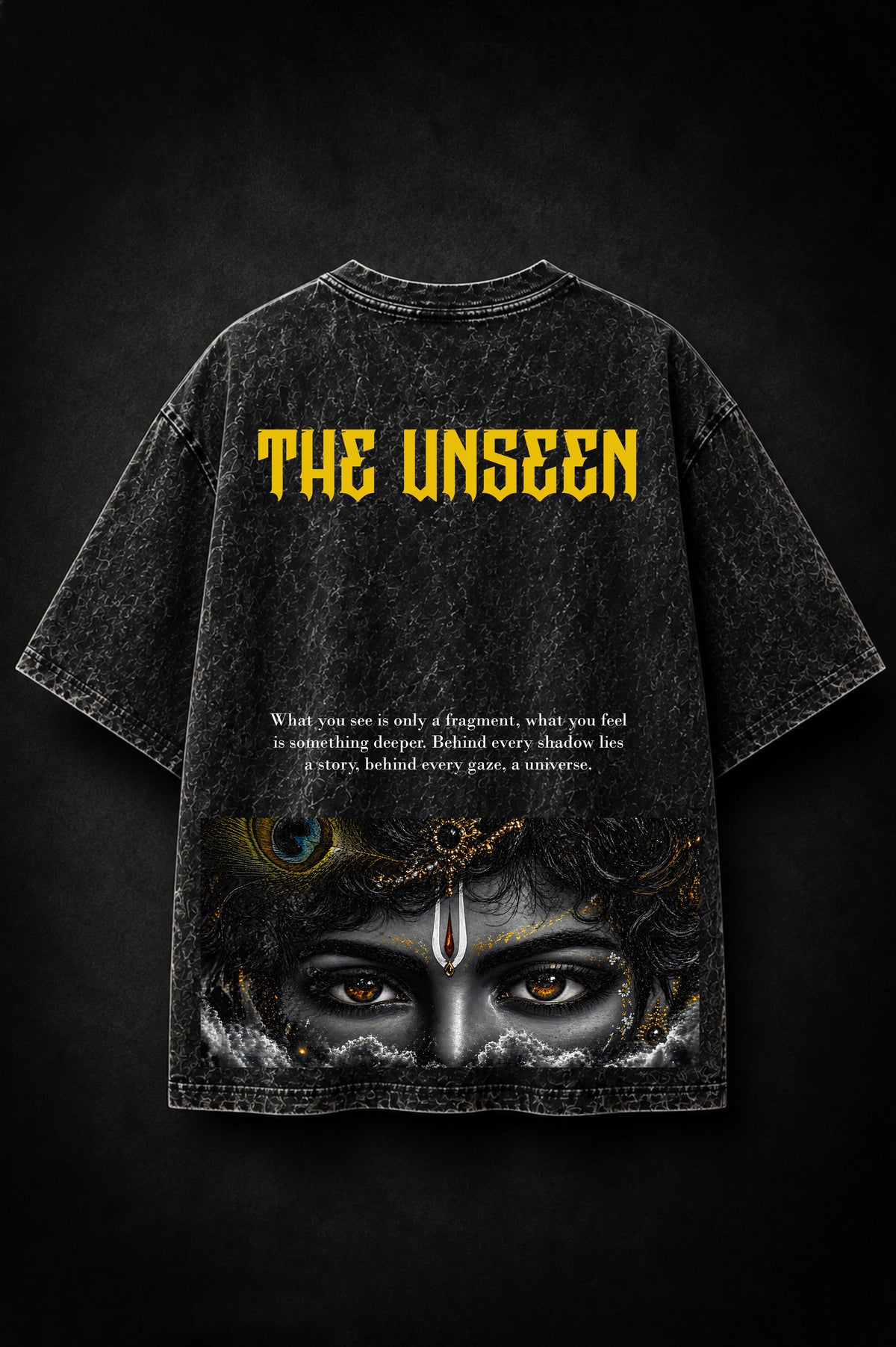 THE UNSEEN NOT EVERYTHING THAT MATTERS CAN BE SEEN.