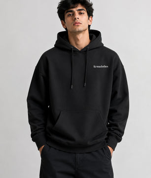 Black Oversized Hoodie